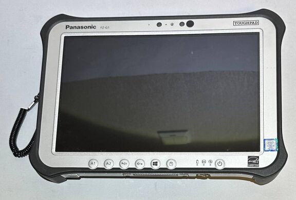 Защищенный планшет Panasonic Toughpad FZ-G1 / 10.1" (1920x1200) IPS Touch / Intel Core i5-7300U (2 (4) ядра по 2.6 - 3.5 GHz) / 8 GB DDR3 / 256 GB SSD / Intel HD Graphics 620 / WebCam / Win 11 Pro