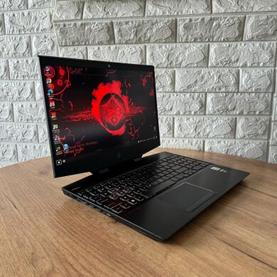 Ігровий ноутбук HP Omen 15-dh1070wm / 15.6" (1920x1080) IPS / Intel Core i7-10750H (6 (12) ядер по 2.6 - 5.0 GHz) / 16 GB DDR4 / 512 GB SSD / nVidia GeForce GTX 1660 Ti, 6 GB GDDR6, 192-bit / WebCam