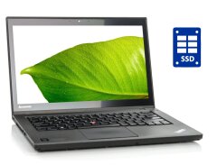 Ультрабук Lenovo ThinkPad T440 / 14" (1366x768) TN / Intel Core i3-4010U (2 (4) ядра по 1.7 GHz) / 4 GB DDR3 / 128 GB SSD / Intel HD Graphics 4400 / WebCam / Два АКБ