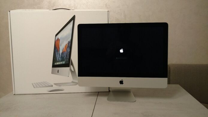 Apple iMac A1418 / 21.5" (1920x1080) IPS / Intel Core i5 (2 (4) ядра по 2.3 - 3.6 GHz) / 8 GB LPDDR3 / 1000 GB HDD / WebCam / Wi-Fi