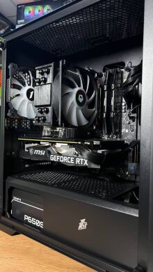 Збірка під замовлення: ігровий ПК 1stPlayer Trilobite T5 Black Tower / AMD Ryzen 7 5700X (8 (16) ядер по 3.4 - 4.6 GHz) / 32 GB DDR4 / 1000 GB SSD M.2 / nVidia GeForce RTX 3070, 8 GB GDDR6, 256-bit / 650W Збірка під замовлення: ігровий ПК 1stPlayer Trilobite T5 Black Tower / AMD Ryzen 7 5700X (8 (16) ядер по 3.4 - 4.6 GHz) / 32 GB DDR4 / 1000 GB SSD M.2 / nVidia GeForce RTX 3070, 8 GB GDDR6, 256-bit / 650W