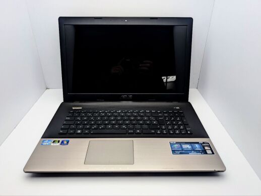 Ноутбук Asus A75V / 17.3" (1600x900) TN / Intel Core i7-3610QM (4 (8) ядра по 2.3 - 3.3 GHz) / 8 GB DDR3 / 120 GB SSD + 500 GB HDD / nVidia GeForce GT 630M, 1 GB GDDR5, 128-bit / WebCam / DVD-ROM