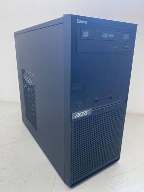 Компьютер Acer Extensa M2610 Tower / Intel Core i7-3770 (4 (8) ядра по 3.4 - 3.9 GHz) / 16 GB DDR3 / 256 GB SSD / nVidia GeForce GT 710, 2 GB GDDR3, 64-bit / DVD-ROM