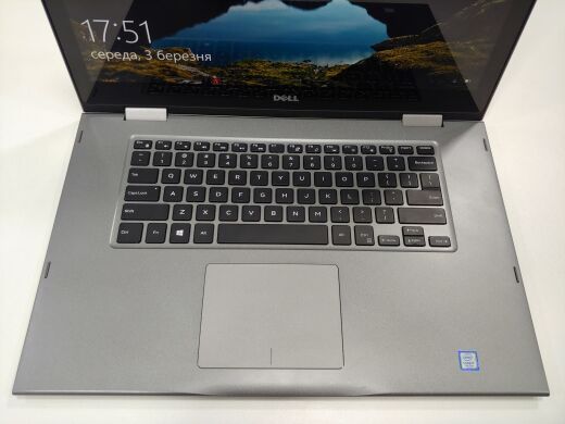 Dell Inspiron 15 5578 2-in-1 / 15.6" (1920x1080) Touch IPS / Intel Core i7-7500U (2 (4) ядра по 2.7 - 3.5 GHz) / 8 GB DDR4 / 240 GB SSD / WebCam