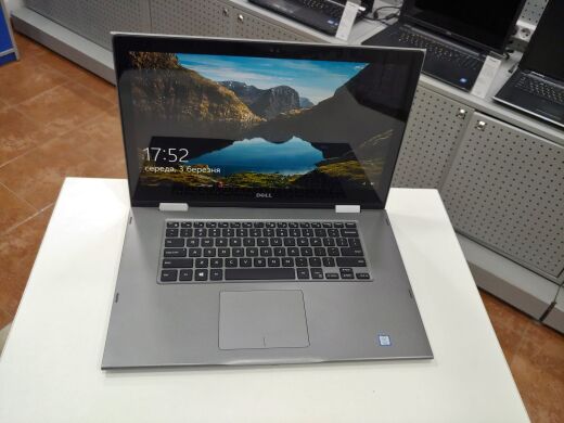 Dell Inspiron 15 5578 2-in-1 / 15.6" (1920x1080) Touch IPS / Intel Core i7-7500U (2 (4) ядра по 2.7 - 3.5 GHz) / 8 GB DDR4 / 240 GB SSD / WebCam