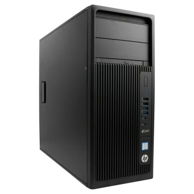 Рабочая станция HP Z240 Workstation / Intel Core i3-6300 (2 (4) ядра по 3.8 GHz) / 8 GB DDR4 / 500 GB HDD / DVD-RW