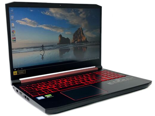Игровой ноутбук Acer Nitro 5 / 15.6" (1920x1080) IPS / Intel Core i5-9300H (4 (8) ядра по 2.4 - 4.1 GHz) / 8 GB DDR4 / 1000 GB HDD / nVidia GeForce GTX 1660 Ti, 6 GB GDDR6, 192-bit / WebCam 