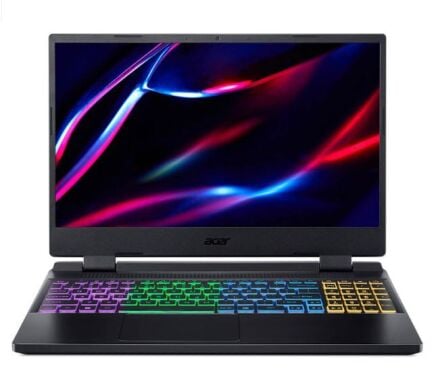 Ігровий ноутбук Acer Nitro 5 AN515-58-51R3 / 15.6" (1920x1080) IPS / Intel Core i5-12500H (12 (16) ядер 3.3 - 4.5 GHz) / 16 GB DDR4 / 480 GB SSD / nVidia GeForce RTX 3060, 6 GB GDDR6, 192-bit / NoWebCam Ігровий ноутбук Acer Nitro 5 AN515-58-51R3 / 15.6" (1920x1080) IPS / Intel Core i5-12500H (12 (16) ядер 3.3 - 4.5 GHz) / 16 GB DDR4 / 480 GB SSD / nVidia GeForce RTX 3060, 6 GB GDDR6, 192-bit / NoWebCam