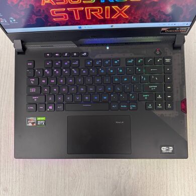 Игровой ноутбук Asus ROG Strix SCAR 15 G533QS / 15.6" (1920x1080) IPS / AMD Ryzen 9 5900HS (8 (16) ядер по 3.0 - 4.6 GHz) / 32 GB DDR4 / 1000 GB SSD / nVidia GeForce RTX 3080, 16 GB GDDR6, 256-bit