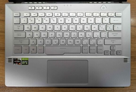 Игровой ноутбук Asus ROG Zephyrus G14 GA401IV / 14" (1920x1080) IPS / AMD Ryzen 7 4800HS (8 (16) ядер по 2.9 - 4.2 GHz) / 24 GB DDR4 / 1000 GB SSD / nVidia GeForce RTX 2060, 6 GB GDDR6, 192-bit / HDMI / Windows 11