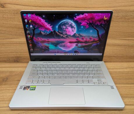 Игровой ноутбук Asus ROG Zephyrus G14 GA401IV / 14" (1920x1080) IPS / AMD Ryzen 7 4800HS (8 (16) ядер по 2.9 - 4.2 GHz) / 24 GB DDR4 / 1000 GB SSD / nVidia GeForce RTX 2060, 6 GB GDDR6, 192-bit / HDMI / Windows 11