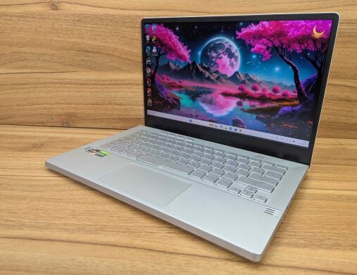 Игровой ноутбук Asus ROG Zephyrus G14 GA401IV / 14" (1920x1080) IPS / AMD Ryzen 7 4800HS (8 (16) ядер по 2.9 - 4.2 GHz) / 24 GB DDR4 / 1000 GB SSD / nVidia GeForce RTX 2060, 6 GB GDDR6, 192-bit / HDMI / Windows 11