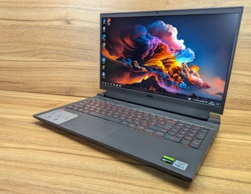 Игровой ноутбук Dell G15 5510 / 15.6" (1920x1080) IPS / Intel Core i5-10200H (4 (8) ядра по 2.4 - 4.1 GHz) / 16 GB DDR4 / 512 GB SSD / nVidia Geforce GTX 1650, 4 GB, GDDR6, 128-bit / WebCam / Windows 10
