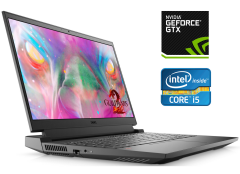 Игровой ноутбук Dell G15 5510 / 15.6" (1920x1080) IPS / Intel Core i5-10200H (4 (8) ядра по 2.4 - 4.1 GHz) / 16 GB DDR4 / 512 GB SSD / nVidia Geforce GTX 1650, 4 GB, GDDR6, 128-bit / WebCam / Windows 10
