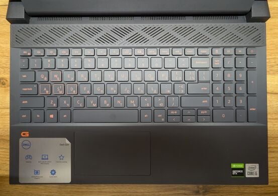 Игровой ноутбук Dell G15 5510 / 15.6" (1920x1080) IPS / Intel Core i5-10200H (4 (8) ядра по 2.4 - 4.1 GHz) / 16 GB DDR4 / 512 GB SSD / nVidia Geforce GTX 1650, 4 GB, GDDR6, 128-bit / WebCam / Windows 10
