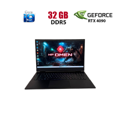 Ігровий ноутбук HP Omen 17-ck2099ng / 17.3" (2560x1440) IPS / Intel Core i9-13900HX (24 (32) ядра по 3.9 - 5.4 GHz) / 32 GB DDR5 / 2000 GB SSD NVMe / nVidia GeForce RTX 4090, 16 GB GDDR6, 256-bit / WebCam