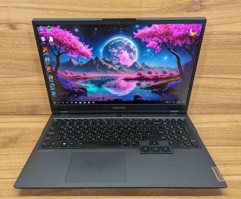 Ігровий ноутбук Lenovo Legion 5 15IMH05H / 15.6" (1920x1080) IPS / Intel Core i7-10750H (6 (12) ядер по 2.6 - 5.0 GHz) / 16 GB DDR4 / 1000 GB SSD / nVidia GeForce RTX 2060, 6 GB GDDR6, 192-bit / WebCam / Windows 10