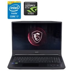 Игровой ноутбук MSI Pulse GL66 11UCK / 15.6" (1920x1080) IPS / Intel Core i7-11800H (8 (16) ядер по 2.3 - 4.6 GHz) / 16 GB DDR4 / 480 GB SSD / nVidia GeForce RTX 3050, 4 GB GDDR6, 128-bit / WebCam