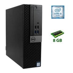 Компьютер Dell OptiPlex 3040 SFF / Intel Core i5-6500 (4 ядра по 3.2 - 3.6 GHz) / 8 GB DDR3 / no HDD / Intel HD Graphics 530 / 180W / DisplayPort / HDMI