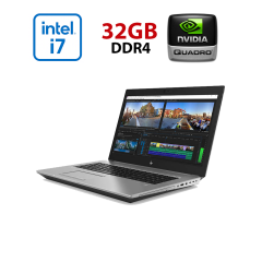 Мобильная рабочая станция HP ZBook 17 G5 / 17.3" (1920x1080) IPS / Intel Core i7-8850H (6 (12) ядра по 2.6 - 4.3 GHz) / 32 GB DDR4 / 512 GB SSD / nVidia Quadro P2000, 4 GB GDDR5, 128-bit / WebCam