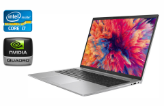 Мобільна робоча станція HP Zbook FireFly 16 G9 / 16" (1920x1200) IPS / Intel Core i7-1255U (10 (12) ядер по 3.5 - 4.7 GHz) / 16 GB DDR5 / 512 GB SSD / nVidia T550, 4 GB GDDR6, 64-bit / WebCam / TouchID