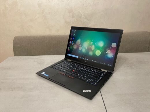Ноутбук-трансформер Lenovo ThinkPad X1 Yoga / 14" (2560х1440) IPS Touch / Intel Core i7-6600U (2 (4) ядра по 2.6 - 3.4 GHz) / 16 GB DDR3 / 256 GB SSD NVMe NEW / Intel HD Graphics 520 / WebCam 