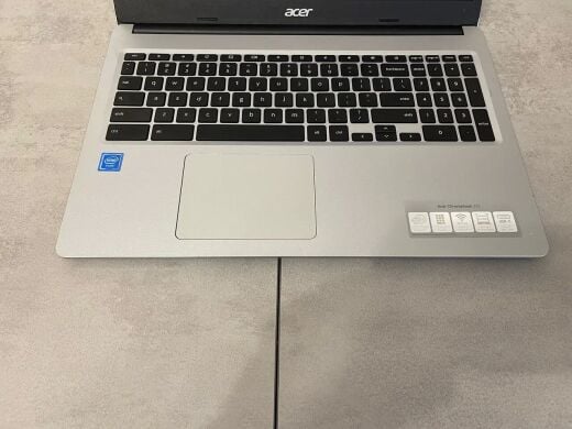 Ноутбук Acer Chromebook 315 CB315 / 15.6" (1366x768) TN / Intel Celeron N4020 (2 ядра по 1.1 - 2.8 GHz) / 4 GB DDR4 / 32 GB eMMC / Intel UHD Graphics 600 / WebCam / USB 3.1 / Chrome OS Ноутбук Acer Chromebook 315 CB315 / 15.6" (1366x768) TN / Intel Celeron N4020 (2 ядра по 1.1 - 2.8 GHz) / 4 GB DDR4 / 32 GB eMMC / Intel UHD Graphics 600 / WebCam / USB 3.1 / Chrome OS