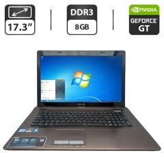 Ноутбук Asus X73s / 17.3" (1600x900) TN / Intel Core i5-2410M (2 (4) ядра по 2.3 - 3.9 GHz) / 8 GB DDR3 / 500 GB HDD / nVidia GeForce GT 540M, 1 GB GDDR3, 128-bit / WebCam / DVD-ROM