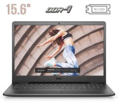 Ноутбук Б-класс Dell Inspiron 3502 / 15.6" (1366x768) TN / Intel Pentium Silver N5030 (4 ядра по 1.1 - 3.1 GHz) / 4 GB DDR4 / 128 GB SSD M.2 / Intel UHD Graphics 605 / WebCam / HDMI
