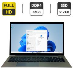 Ноутбук Б-класс HP EliteBook 850 G8 / 15.6" (1920x1080) IPS / Intel Core i7-1185G7 (4 (8) ядра по 4.8 GHz) / 32 GB DDR4 / 512 GB SSD / Intel Iris Xe Graphics / WebCam / Windows 11 Pro