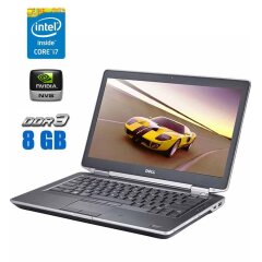 Ноутбук Dell Latitude E6430 / 14" (1600х900) TN / Intel Core i7-3720QM (4 (8) ядра 2.6 - 3.6 GHz) / 8 GB DDR3 / 128 GB SSD / nVidia NVS 5200M, 1 GB GDDR3, 64-bit / WebCam / DVD-ROM 