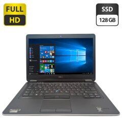 Ноутбук Dell Latitude E7440 / 14" (1920x1080) IPS / Intel Core i7-4600U (2 (4) ядра по 2.1 - 3.3 GHz) / 8 GB DDR3 / 128 GB SSD / Intel HD Graphics 4400 / WebCam