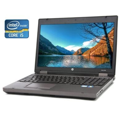 Ноутбук HP ProBook 6570b / 15.6" (1366x768) TN / Intel Core i5-3210M (2 (4) ядра по 2.5 - 3.1 GHz) / 8 GB DDR3 / 500 GB HDD / Intel HD Graphics 4000 / WebCam / DVD-ROM