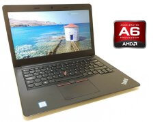 Ноутбук Lenovo ThinkPad E475 / 14" (1366x768) TN / AMD PRO A6-9500B (2 ядра по 2.3 - 3.2 GHz) / 4 GB DDR4 / 240 GB SSD/ AMD Radeon R5 Graphics / WebCam / Win 10 Pro