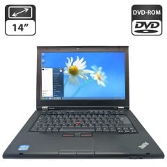 Ноутбук Lenovo ThinkPad T420 / 14" (1600x900) TN / Intel Core i5-2520M (2 (4) ядра по 2.5 - 3.2 GHz) / 8 GB DDR3 / 320 GB HDD / Intel HD Graphics 3000 / WebCam / DVD-ROM