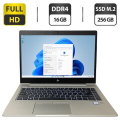 Ультрабук Б-клас HP EliteBook 840 G5 / 14" (1920x1080) IPS / Intel Core i5-8365U (4 (8) ядра по 1.6 - 4.1 GHz) / 16 GB DDR4 / 256 GB SSD M.2 / Intel UHD Graphics 620