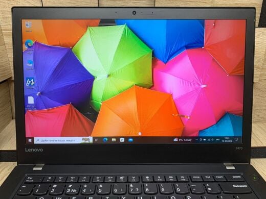 Ультрабук Б-класс Lenovo ThinkPad T470 / 14" (1920x1080) IPS / Intel Core i5-6300U (2 (4) ядра 2.4 - 3.0 GHz) / 8 GB DDR4 / 128 GB SSD / Intel HD Graphics 520 / WebCam / Fingerprint