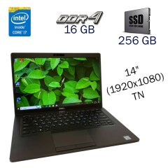 Ультрабук Dell Latitude 5400 / 14" (1920x1080) TN / Intel Core i7-8665U (4 (8) ядра по 1.9 - 4.8 GHz) / 16 GB DDR4 / 256 GB SSD / Intel UHD Graphics for 8th Generation / WebCam