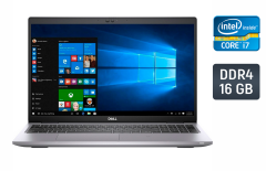 Ультрабук Dell Precision 3560 / 15.6" (1366x768) TN / Intel Core i7-1165G7 (4 (8) ядра по 2.8 - 4.7 GHz) / 16 GB DDR4 / 256 GB SSD / Intel Iris Xe Graphics / WebCam / HDMI