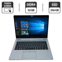 Ультрабук HP EliteBook 830 G5 / 13.3" (1920x1080) IPS Touch / Intel Core i5-8350U (4 (8) ядра по 1.7 - 3.6 GHz) / 32 GB DDR4 / 256 GB SSD / Intel UHD Graphics 620 / WebCam / HDMI