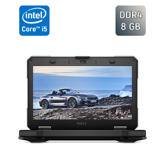Захищений ноутбук Dell Latitude 14 Rugged 5414 / 14" (1366x768) TN / Intel Core i5-6300U (2 (4) ядра по 2.4 - 3.0 GHz) / 8 GB DDR4 / 240 GB SSD / Intel HD Graphics 520 / VGA / WebCam / Windows 10