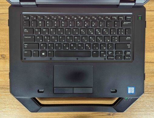 Захищений ноутбук Dell Latitude 14 Rugged 5414 / 14" (1920x1080) IPS Touch / Intel Core i5-6300U (2 (4) ядра по 2.4 - 3.0 GHz) / 8 GB DDR4 / 256 GB SSD / Intel HD Graphics 520 / WebCam / HDMI / Windows 10