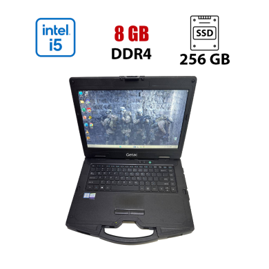 Защищенный ноутбук Getac S410 G2 / 14" (1920x1080) TN / Intel Core i5-8350U (4 (8) ядра по 1.7 - 3.6 GHz) / 8 GB DDR4 / 256 GB SSD / Intel UHD Graphics 620 / WebCam Защищенный ноутбук Getac S410 G2 / 14" (1920x1080) TN / Intel Core i5-8350U (4 (8) ядра по 1.7 - 3.6 GHz) / 8 GB DDR4 / 256 GB SSD / Intel UHD Graphics 620 / WebCam