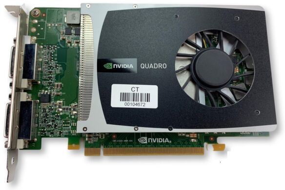 Дискретная видеокарта nVidia Quadro 2000D, 1 GB GDDR5, 128-bit / DVI