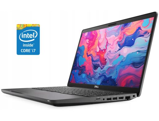 Ноутбук Dell Latitude 5501 / 15.6" (1920x1080) IPS / Intel Core i7-9850H (6 (12) ядра по 2.6 - 4.6 GHz) / 16 GB DDR4 / 256 GB SSD / Intel UHD Graphics 630 / WebCam Ноутбук Dell Latitude 5501 / 15.6" (1920x1080) IPS / Intel Core i7-9850H (6 (12) ядра по 2.6 - 4.6 GHz) / 16 GB DDR4 / 256 GB SSD / Intel UHD Graphics 630 / WebCam