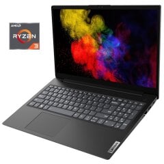 Ультрабук Б-класс Lenovo V15 G2 ALC / 15.6" (1920x1080) TN / AMD Ryzen 3 5300U (4 (8) ядра по 2.6 - 3.8 GHz) / 8 GB DDR4 / 256 GB SSD / AMD Radeon RX Vega 6 Graphics / WebCam / Win 11 Pro