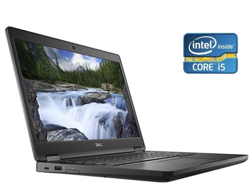 Ультрабук Dell Latitude E5490 / 14" (1920x1080) IPS / Intel Core i5-7200U (2 (4) ядра по 2.5 - 3.1 GHz) / 8 GB DDR4 / 120 GB SSD / Intel UHD Graphics 620 / WebCam