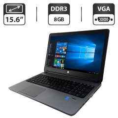 Ноутбук HP ProBook 650 G1 / 15.6" (1366x768) TN / Intel Core i5-4200U (2 (4) ядра по 1.6 - 2.6 GHz) / 8 GB DDR3 / 500 GB HDD / Intel HD Graphics 4400