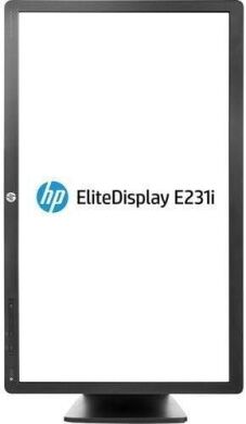 Монитор HP EliteDisplay E231i / 23" (1920x1080) IPS / 1x DP, 1x DVI, 1x VGA, 2x USB 2.0, 1x USB Type-B / VESA 100x100 / Pivot