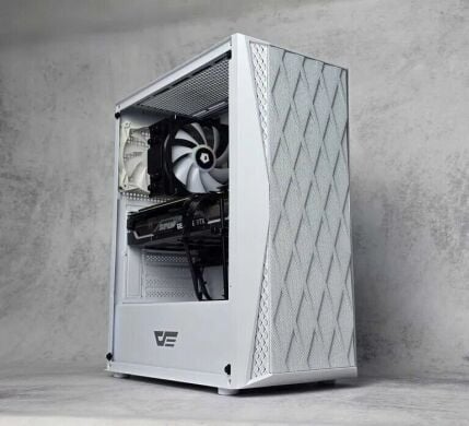 Ігровий ПК DarkFlash White Tower / AMD Ryzen 5 5600 (6 (12) ядер по 3.5 - 4.4 GHz) / 32 GB DDR4 / 1000 GB SSD M.2 / nVidia GeForce RTX 3070, 8 GB GDDR6, 256-bit / 850W